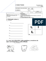 Prueba Letra L