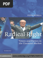 Pippa Norris-Radical Right - Voters and Parties in The Electoral Market (2005)