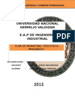 Investigación de Mercados de Discoteca