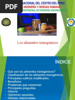 Alimentos Transgenicos