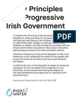 Policy Principles For An Alternative Democratic and Progressive Government in Ireland