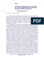 Español Con Fines Academicos de La Comprensión A La Producción de Textos