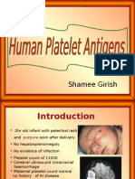 Human Platelet Antigen