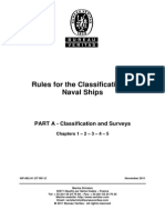 Rules For The Classification Naval Ships Part A - Classification and Surveys - Chapter 1 Al 5 - NR 483.A1 DT R01 E - 2011-11