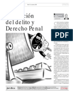 Prevención Del Delito y Derecho Penal