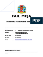 Fail Meja PPM Asrama 2015