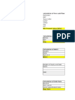 Calculation of Blain Kitchenware Case