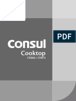 Manual Cooktop Consul Cd075