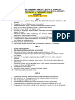 Theory of Structures-II (CE-3152) Short Answered Questions 2015