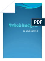 Niveles de Investigacion