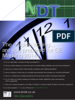 The Clock Is Ticking... Are You Prepared For CE Marking 2014?