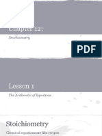 Chapter 12 - Stoichiometry