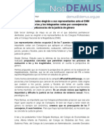 Colegios Profesionales Elegirán A Sus Representantes Ante El CNM e Instamos A Que Las y Los Integrantes Voten Por Consejeros/as Respetuosos/as de La Justicia de Género