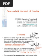 Centroids & Moment of Inertia