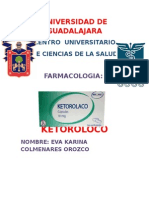 Farmacologia Keterolaco