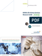 Korea Lifescience Resource Guidebook2009