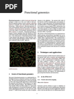 Functional Genomics