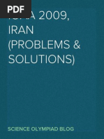 IOAA 2009, Iran (Problems & Solutions)