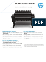 HP Plotter T2500 Data Sheet