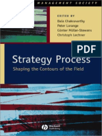 Strategy Process Shaping The Contours of The Field (Strategic Management Society)