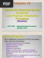 Electronic Electrochemical Chemical and Thermal Machining Processes