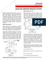 Handling of Sensor Bridge Offset