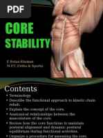 Stability: P. Ratan Khuman M.P.T. (Ortho & Sports)