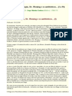 Auto-Hemoterapia, Dr. Fleming e Os Antibióticos - 1 A 50