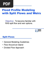 13 Split Flow and Weirs