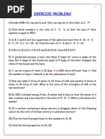 Ratio Proportion and Variation - Problems