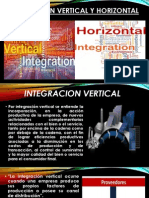 Integración Vertical y Horizontal