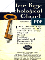 Master Key Psychological Chart Haanel