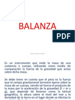 Balanza Exposicion de Nociones de Ins.