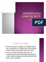 Microbiologia Carnii de Peste