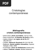 Cristologías Contemporáneas