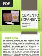 Cemento Expansivo