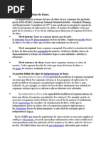 Arquitectura de Base, Diagramas Entidad Relación y Algoritmos.