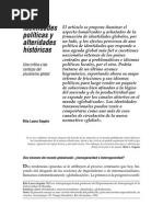 Segato-Identidades Políticas Alteridades Históricas