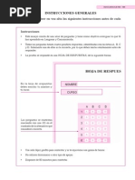 Master SIMCE 8 - Evaluacion - Diagnostica