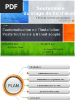 Automatisation de L'installation Poste Tout Relais A Transit Souple