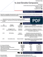 CV María José González Campuzano