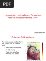 Lagrangian Methods and Smoothed Particle Hydrodynamics SPH