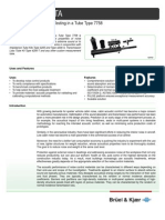 Product Data: PULSE Acoustic Material Testing in A Tube Type 7758