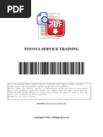 Toyota Service Training: Download