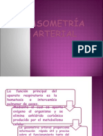 Procedimiento de Gasometria Arterial y Venosa