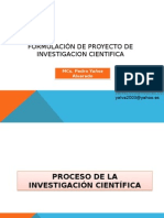 Proyectos Investigación Científica