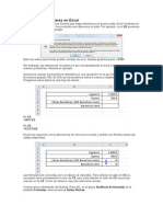 Referencias Circulares en Excel