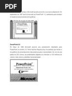 Versiones de Powerpoint