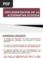 Implementacion de La Alternativa Elegida