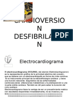 Cardioversion Desfibrilacion